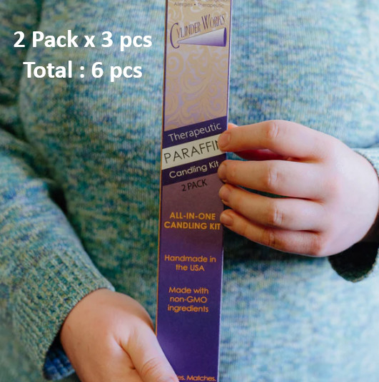 Unscented Paraffin 6 Count by Cylinder Works