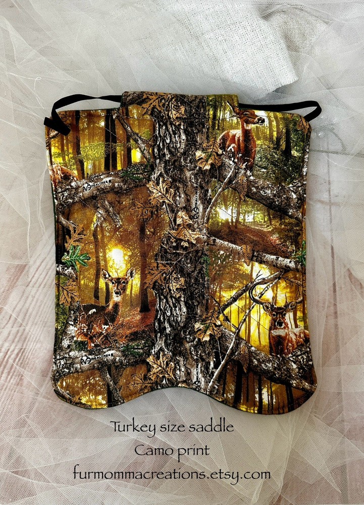 Turkey Saddles Quilted Multi Layer USA Made Apron Feather protector