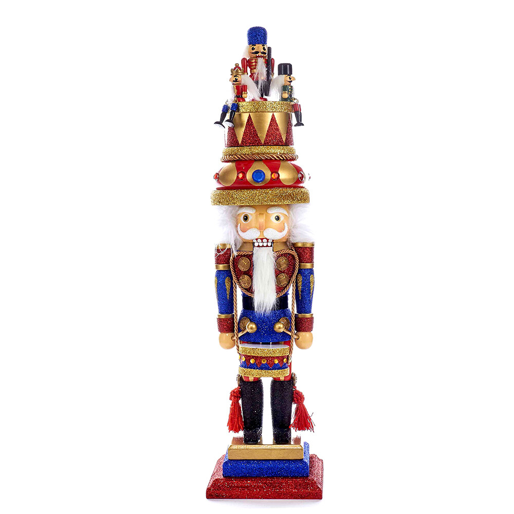 20" Hollywood™ Music Box Hat Nutcracker HA0338 w