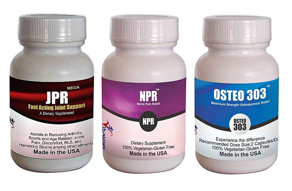 Multi Symptoms Pain Relief Combo Pack. (Caps 60x3)