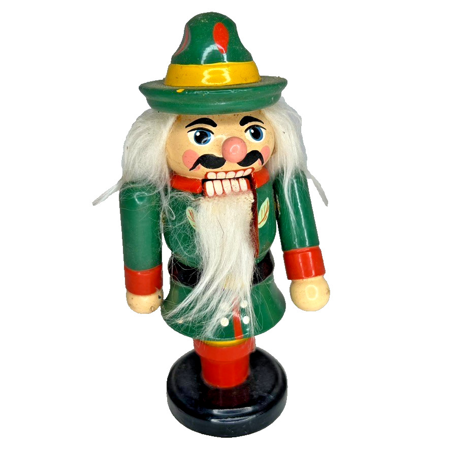 Nutcracker German 6.5" Wood Vintage