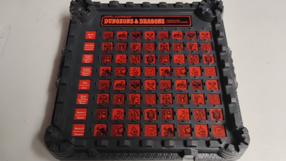 Dungeons And Dragons Computer Labyrinth Game Matel