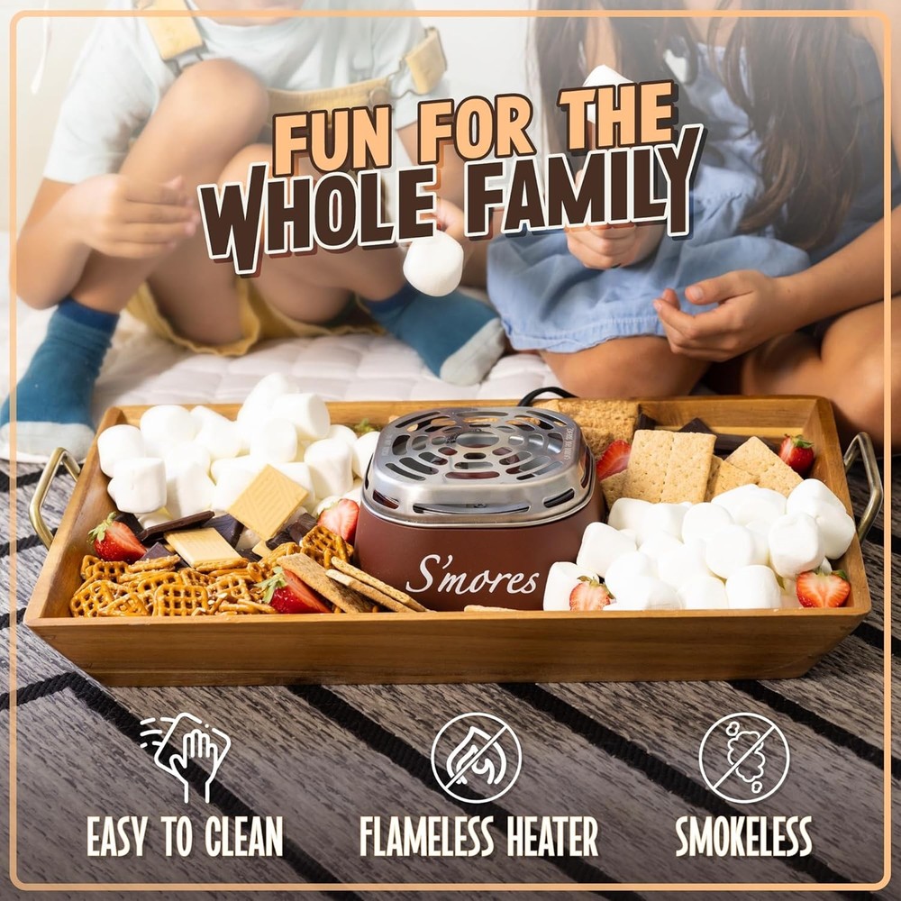 Electric Indoor Smores Maker Set