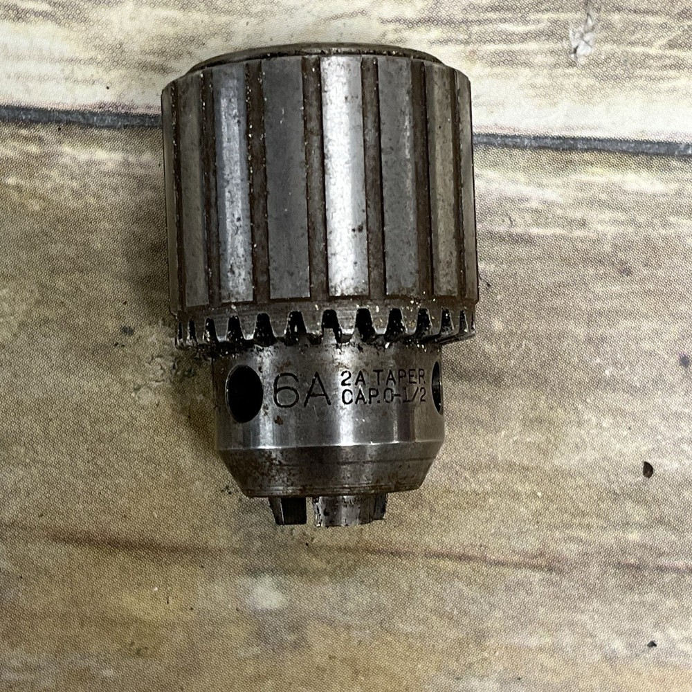 Jacobs Vintage 6A Chuck 0-1/2”Capacity 2A Taper