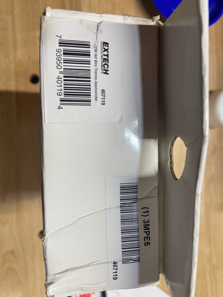 Extech CFM Hot Wire Thermo-Anemometer (407119)