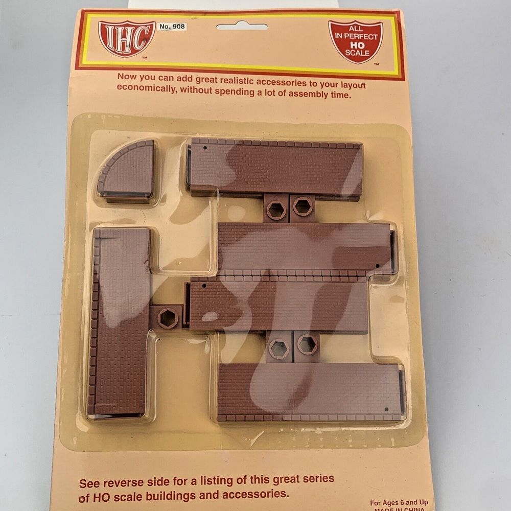 IHC 908 HO Brick Pavement Set New in Package