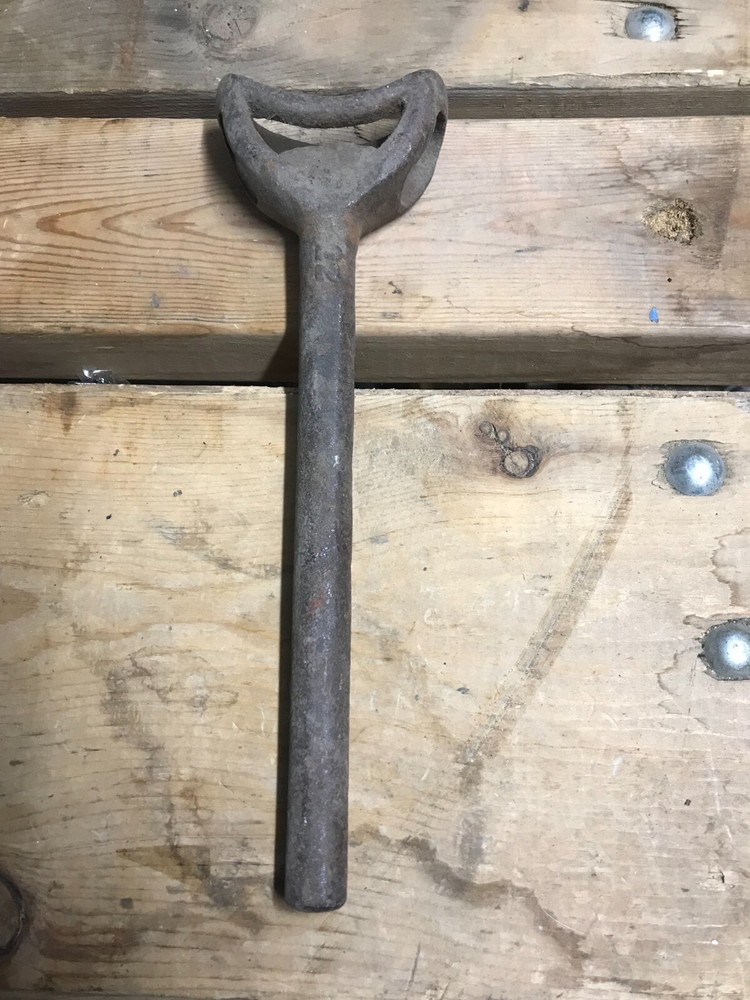 Pocket Size Vintage Fire Hydrant Wrench Spanner Coupler Fireman Tool