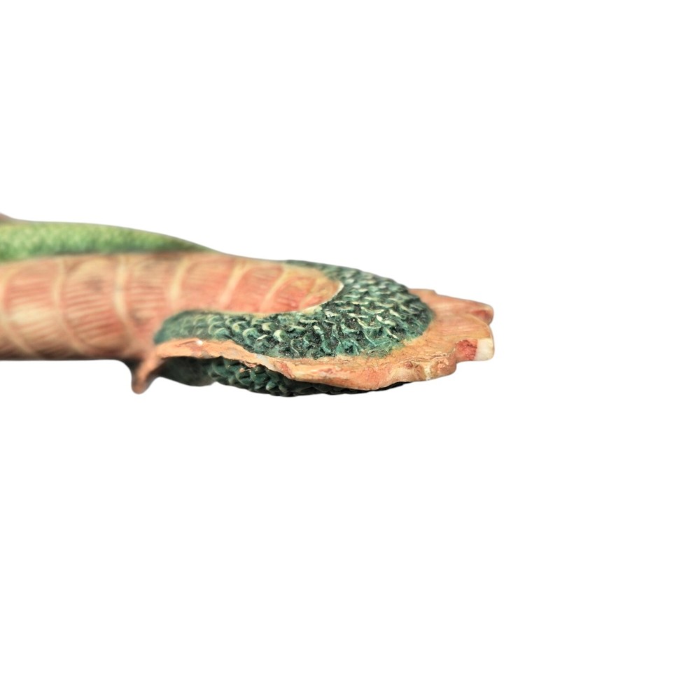 Chinese Dragon Hidden Dagger Decorative Multicolor 15” READ