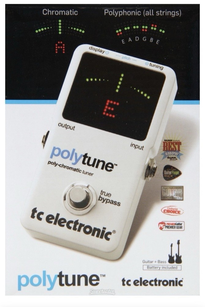 TC Electronic PolyTune Poly-Chromatic Tune