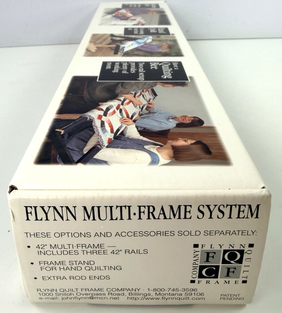 Flynn Multi-Frame Kit No Basting Machine Hand Quilt Quilting Bee