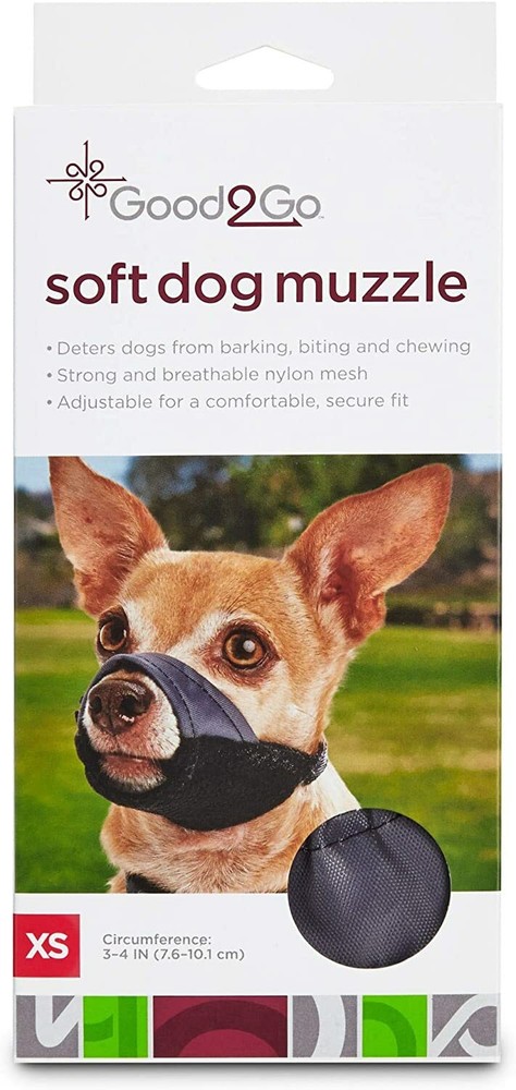 Good2Go Nylon & Mesh Dog Muzzle, Small - XXLarge By: Good2Go
