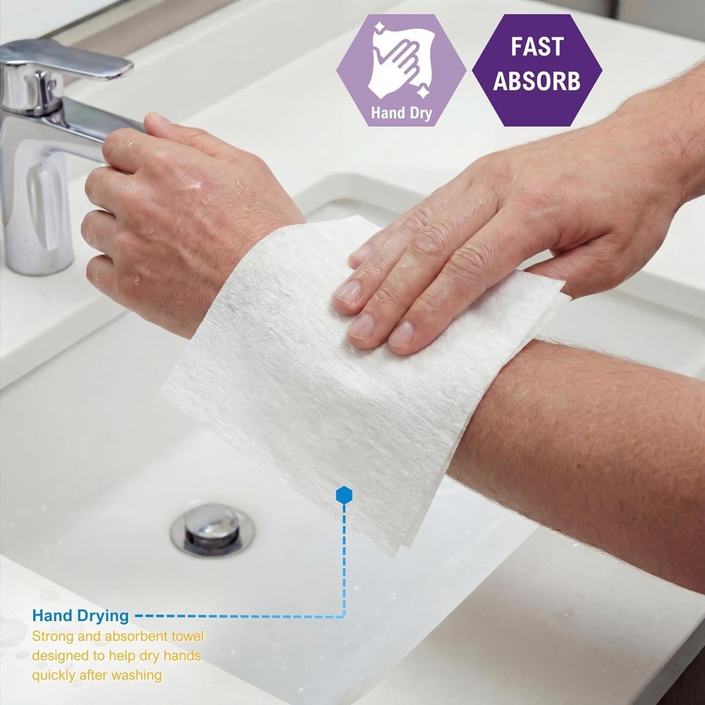 Disposable Washcloths, High Absorbency