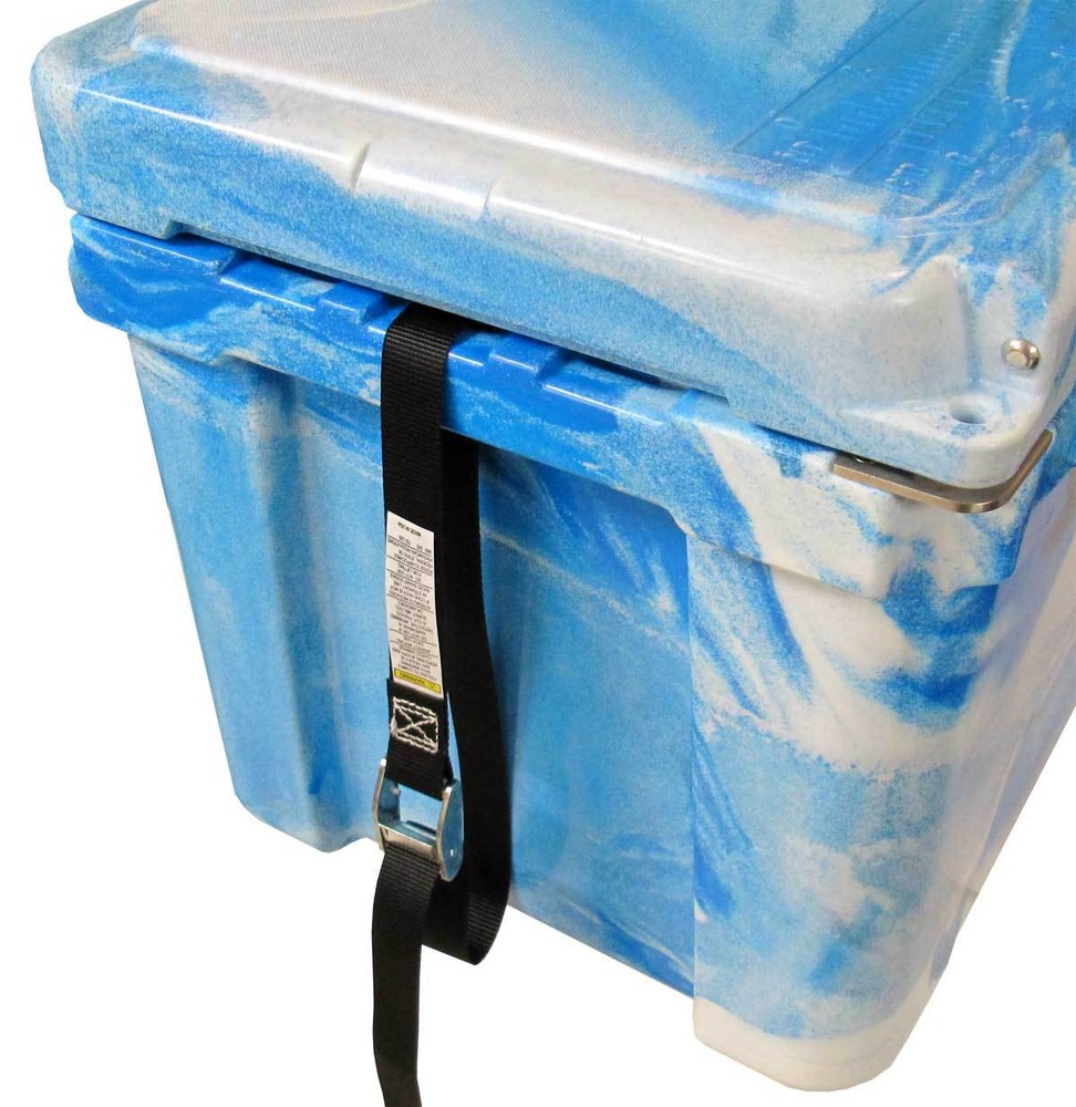 Rotomolded Cooler Strap Tie-Down Set 48" Length Fits Yeti RTIC