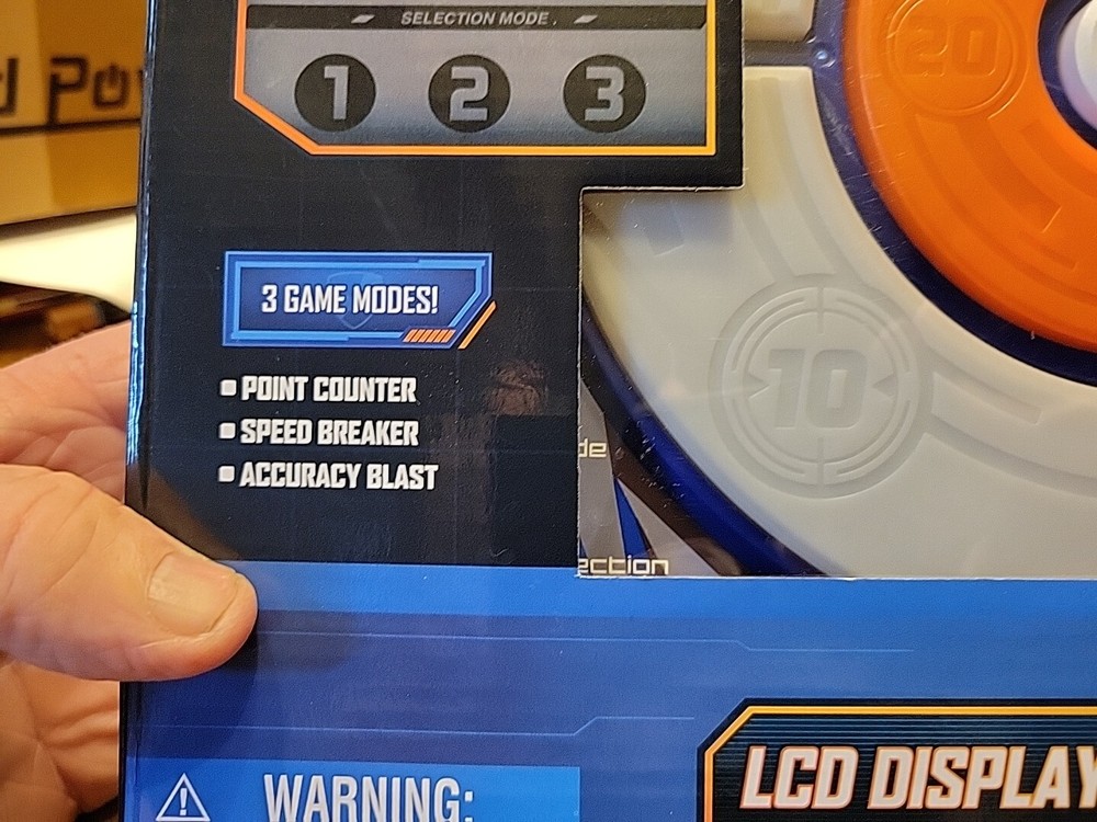 Nerf Strike and Score Digital Target with Lights and Sounds