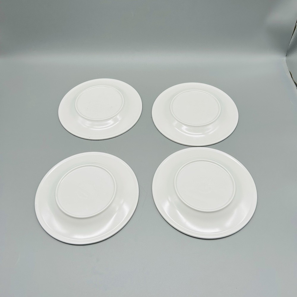 Set Of 4 Algebra Math Melamine Side Plates 6”