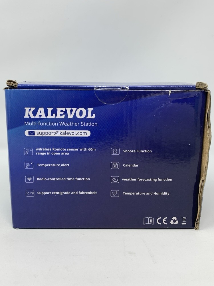 Kalevol Multi-Function Weather Station Weather Thermometer With Multiple Sensors