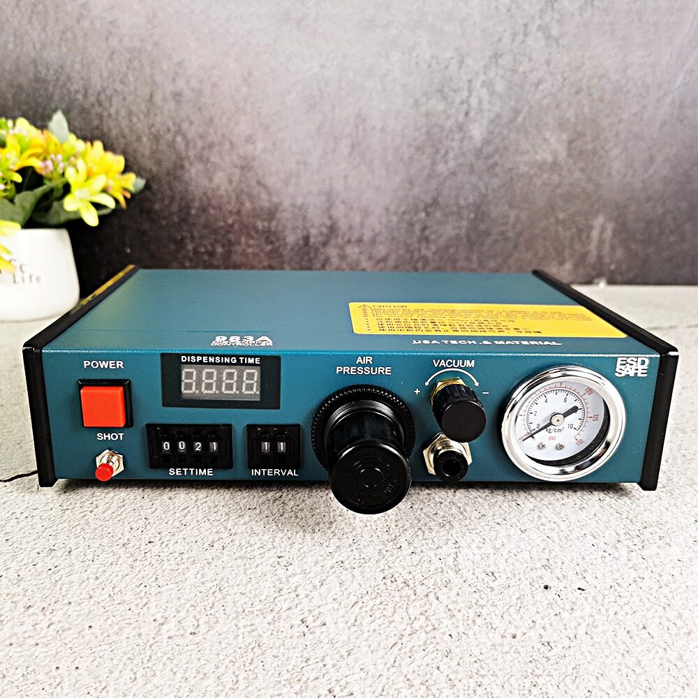 983A Auto Glue Dispenser AB Glue Solder Paste Liquid Controller Fluid Dropper