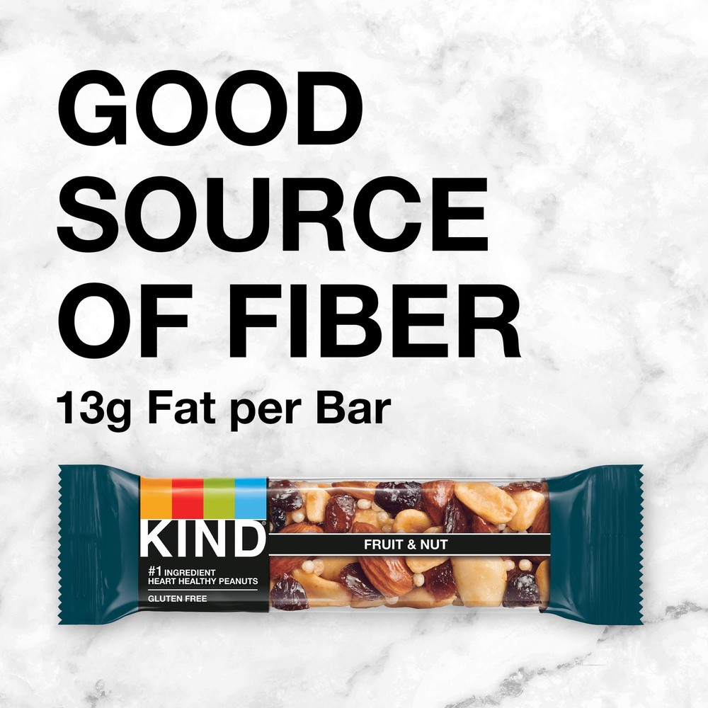 KIND KIND Bars, Fruit & Nut, Fruit & Nut, 12 Count (Pack of 12)