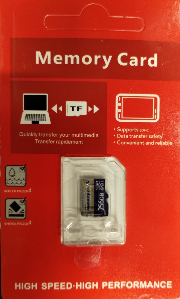 High-Capacity 256GB SD Card - Fit for Computers & Accessories