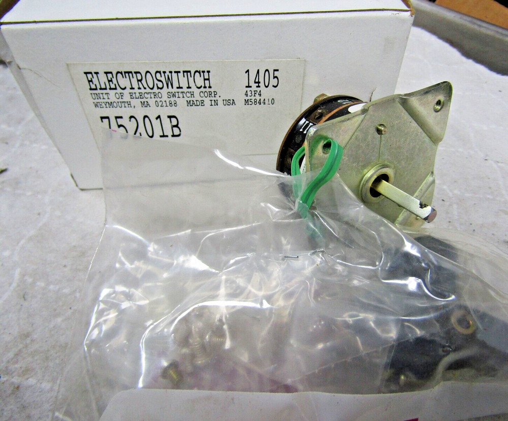 ✌ NEW ELECTROSWITCH 75201B ROTARY SWITCH