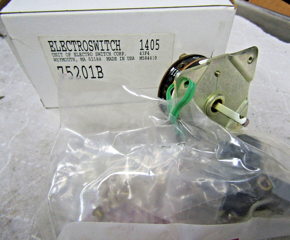 ✌ NEW ELECTROSWITCH 75201B ROTARY SWITCH