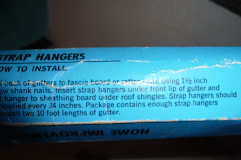 10 Sears Steel 1. 1/2" x 2' Strap Hangers
