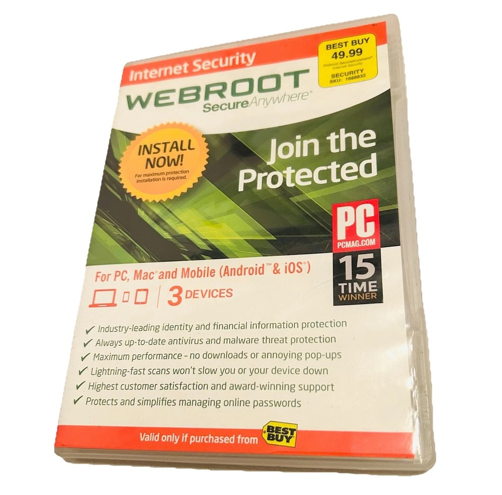 Webroot SecureAnywhere Internet Security - Full Version for Windows & Mac #43