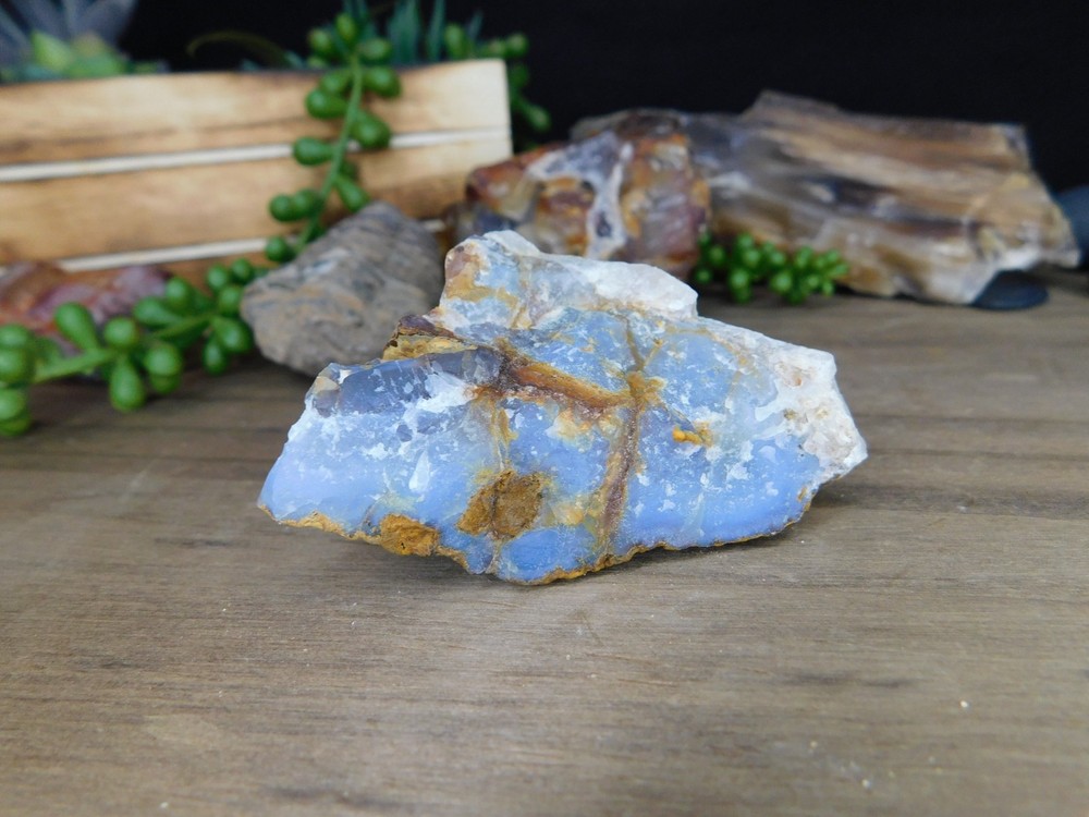 Ellensburg Blue Agate Rough 67 Grams