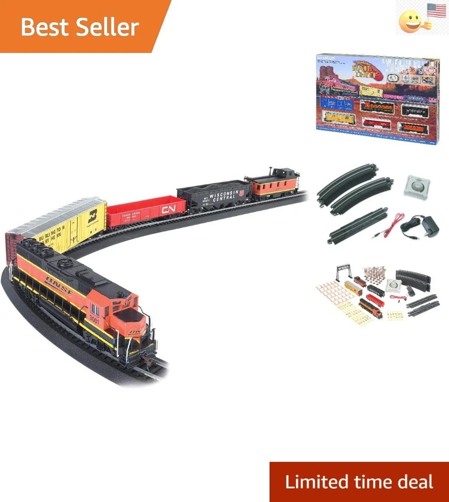 Bachmann Trains 130-Piece Electric Train Set