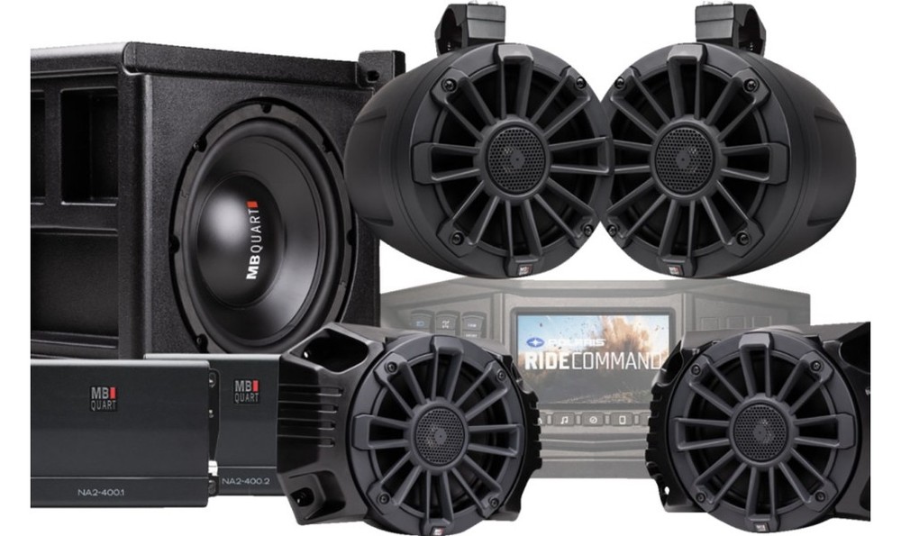 Mb Quart MBQRGSTG5RC1 Stage 5 calibrated Audio System for Ride Command