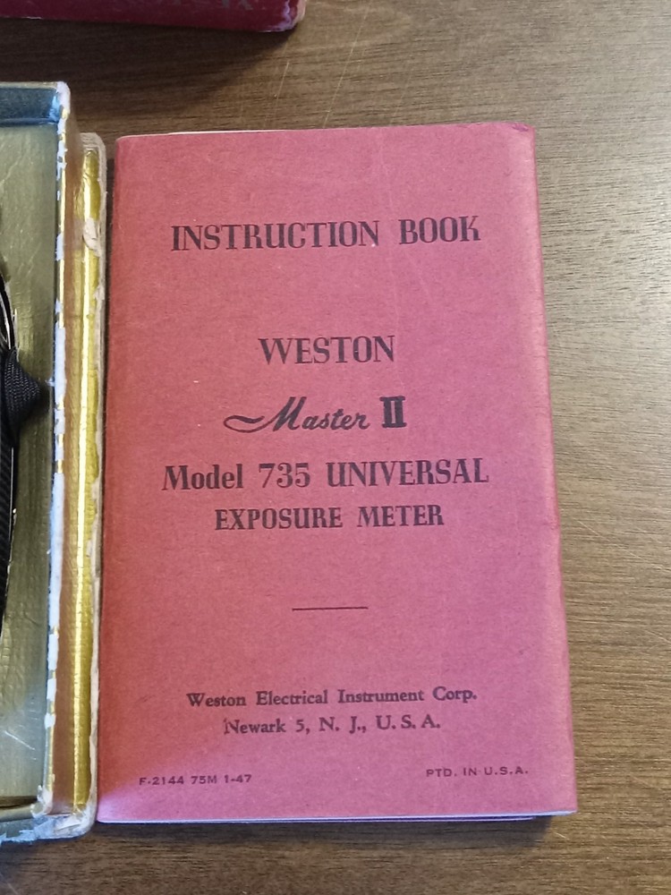Weston Master 2 Exposure Meter