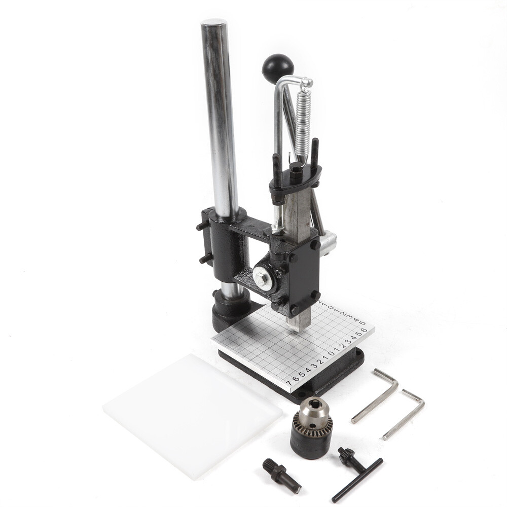 Leather Hole Puncher Hand Punching Machine Press Punch Tool Leather Cutt Craft