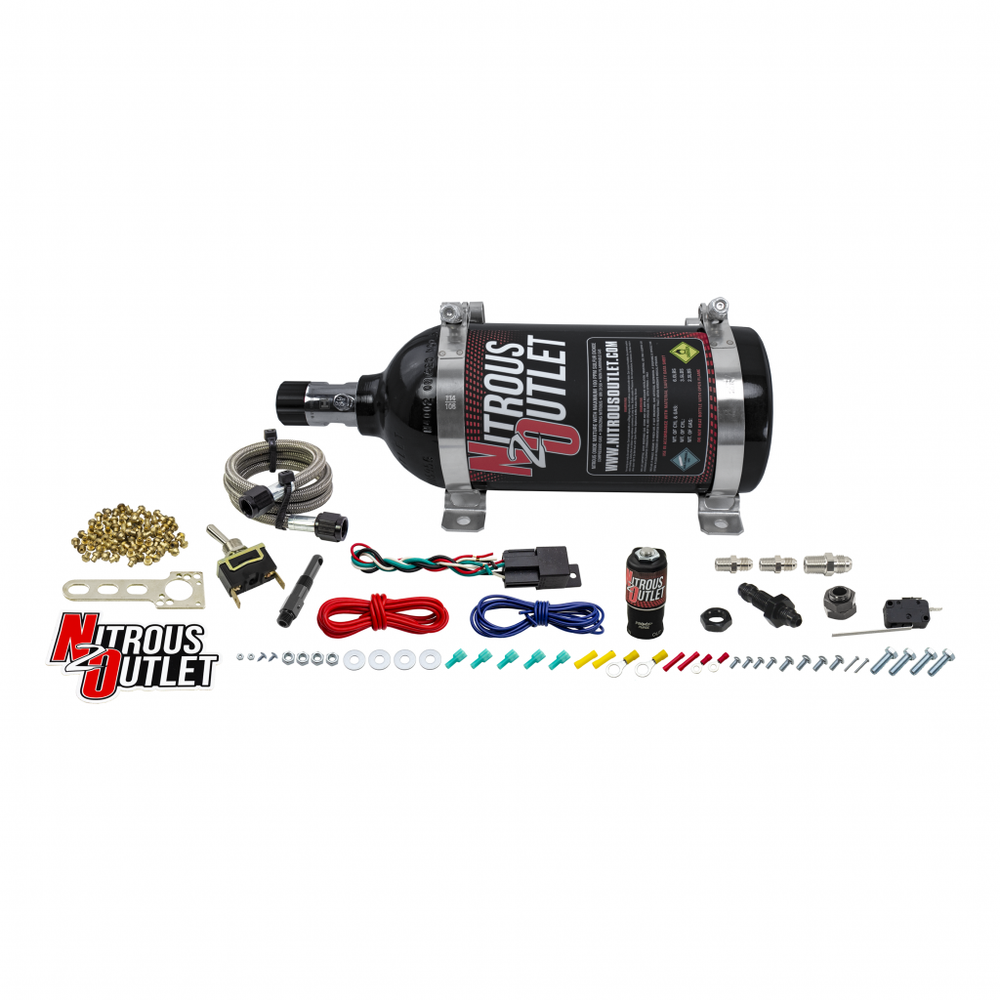 50-10001-5 Nitrous Outlet Powersports EFI Single Cylinder Dry Nitrous System