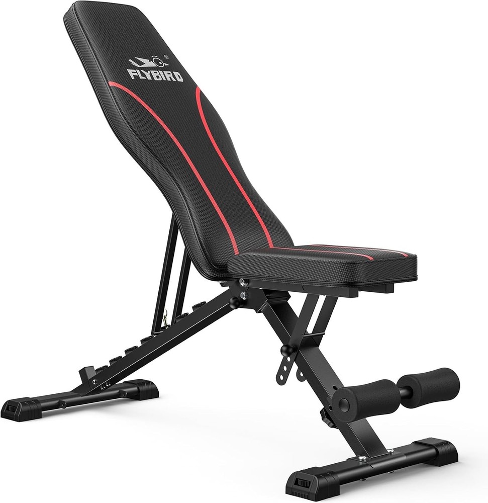 Alloy Steel Adjustable Workout Bench with 96 Settings for Comprehensive Training