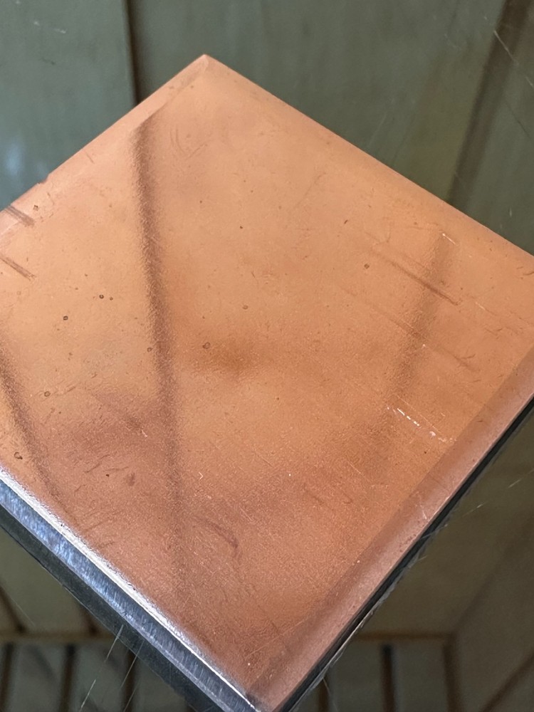 3/16" COPPER SHEET PLATE 2"X2" .1875" Thick 110 ALLOY*CUSTOM SIZES AVAILABLE*