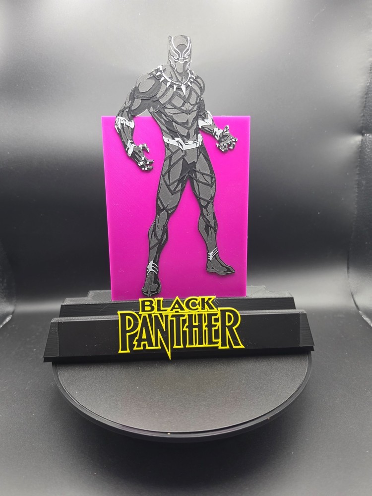 Black Panther - Comic Book Display Stand for Graded CGC, CBCS, Non-Graded Comics