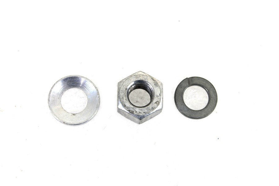 Round Headlamp Mount Kit Cadmium for Harley-Davidson