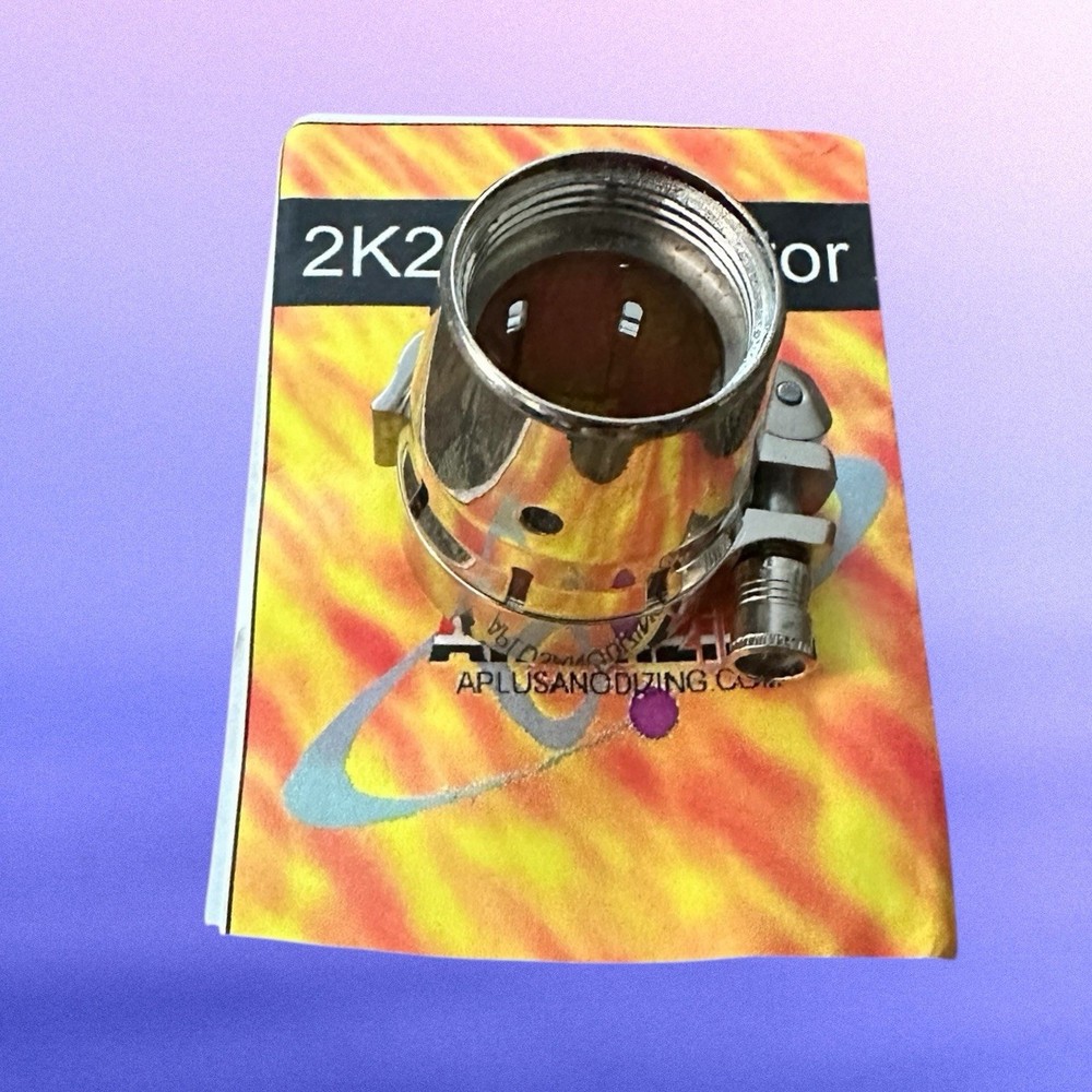 A+ Anodizing Intimidator Chrome Clamping Feedneck 2k2 Alias (Smaller Threads)