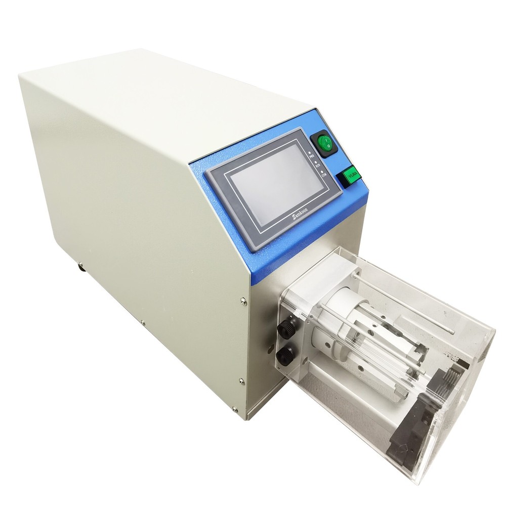 110V Semi-automatic Coaxial Wire Stripping Machine Multi-layer Rotary Stripper