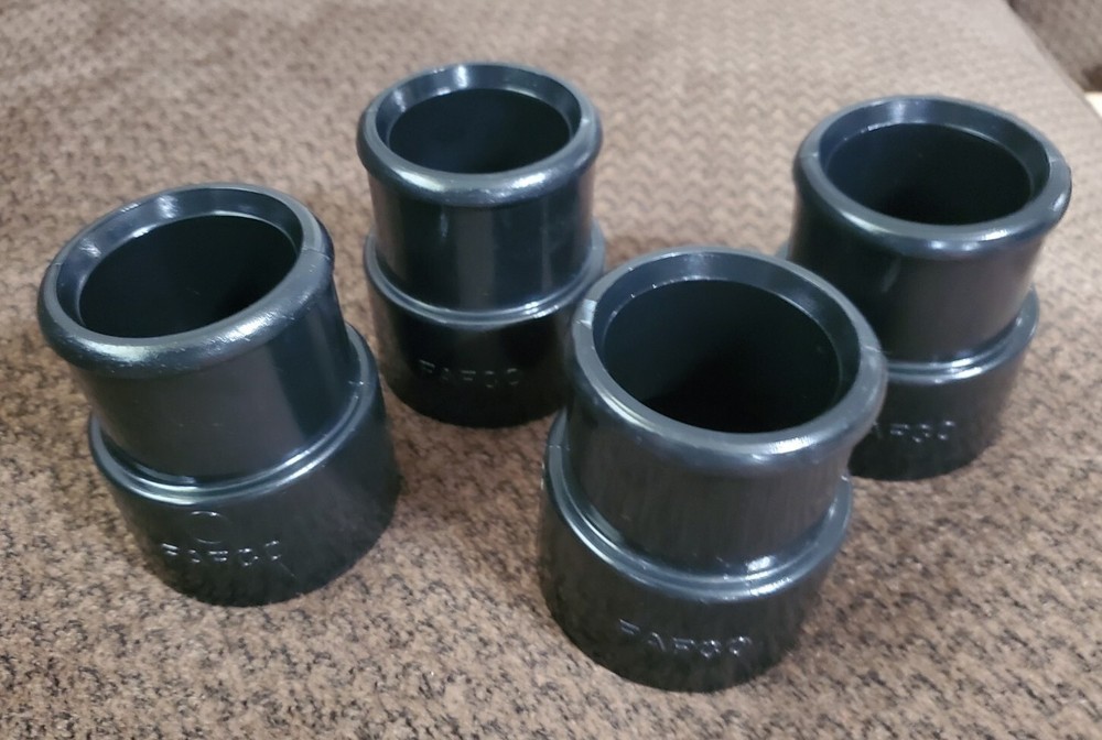 4 Pack CPVC Pipe Connector for Fafco Solar Panel -Lot of 4 Parts