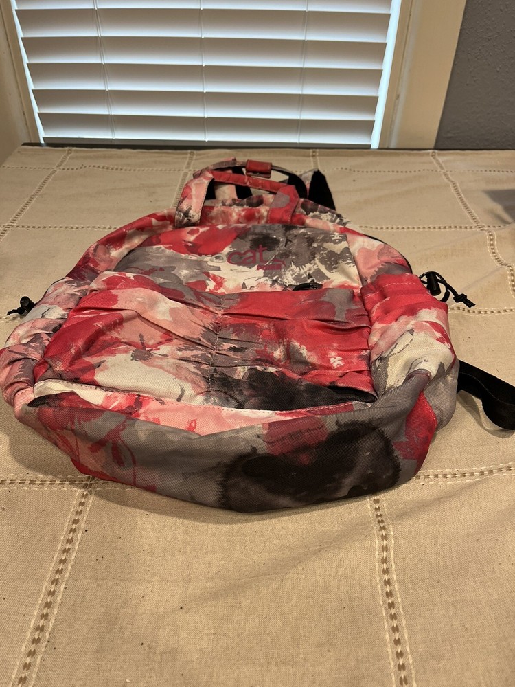 Puma Procat backpack Pink tie dye Laptop sleeve Inside