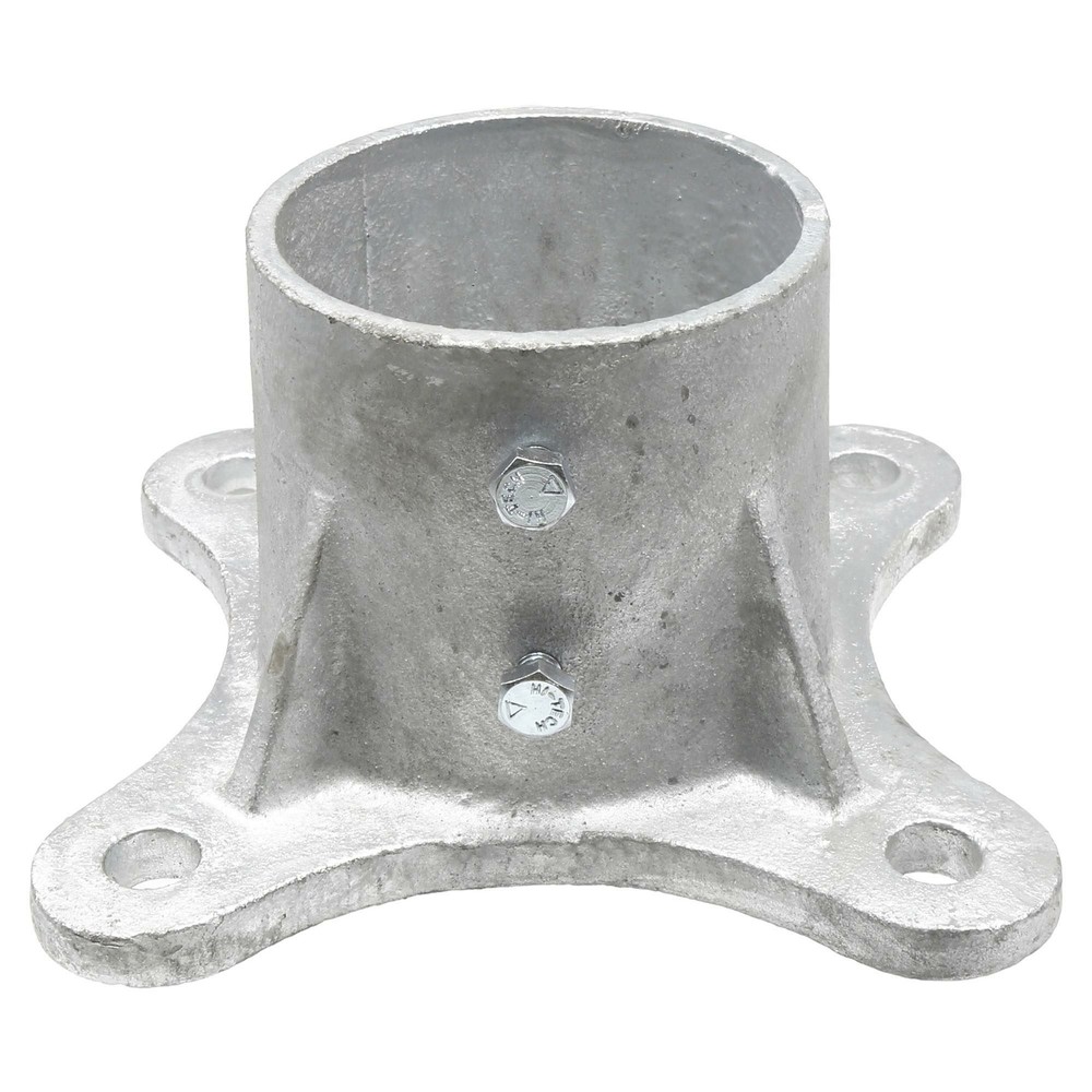 4" Floor Flange w/ 2 Set Screws