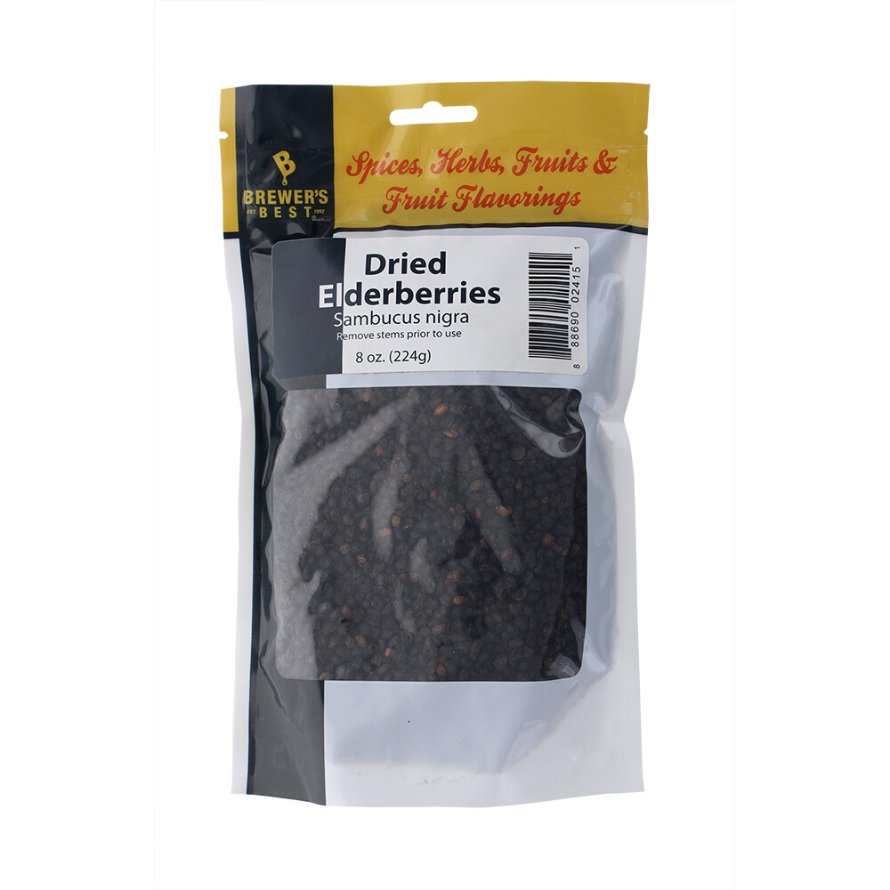 Dried Elderberries- 8 oz.