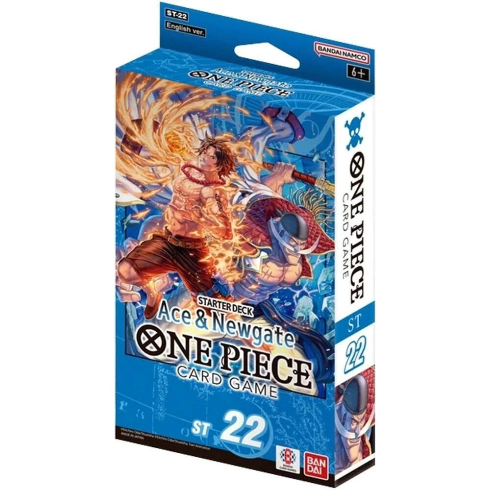 Sealed Starter Deck  Ace & Newgate ST-22 One Piece Card Game English