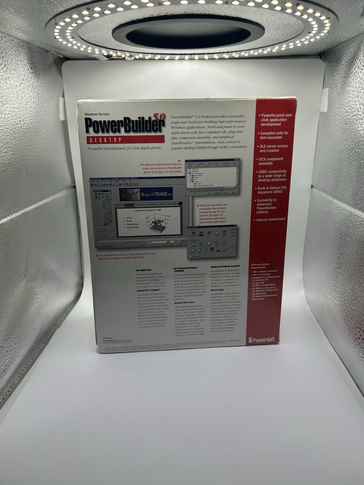 PowerBuilder 5.0 for Windows CD ROM (1996)