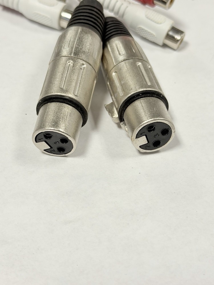 Sonic Foundry Mediasite Breakout Audio XLR RCA Cable