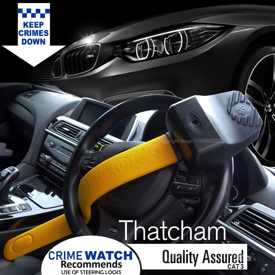 Car Steering Wheel Lock Stoplock Pro ELITE Premium High Security For BMW. Caps ✅