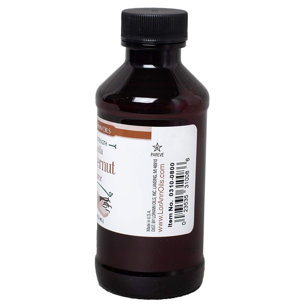 LorAnn Vanilla Butternut Super Strength Flavoring 4 oz Concentrated Extract