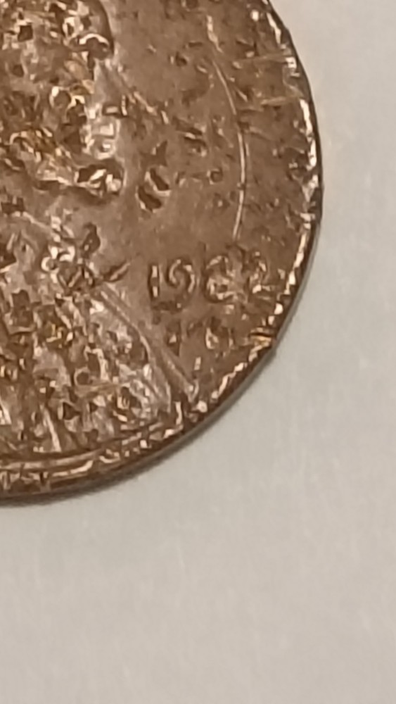 1982 Bronze Triple Struck, Saddle Struck Variety
