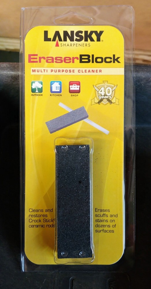 Lansky Sharpeners Eraser Block Multi Surface Cleaner, Maximum Efficiency